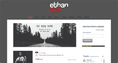 Desktop Screenshot of ethanashmusic.com