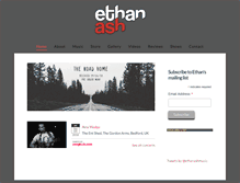 Tablet Screenshot of ethanashmusic.com